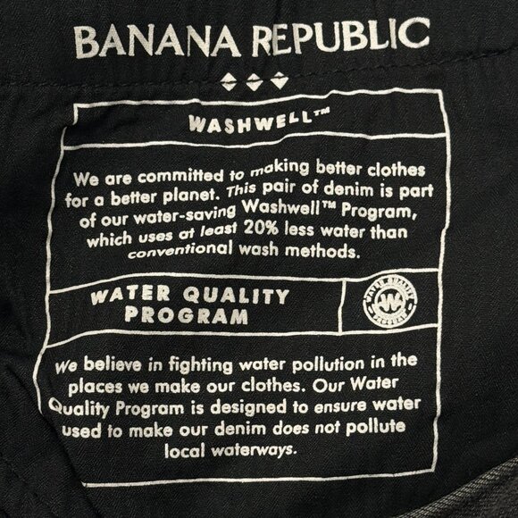 Banana Republic Traveler Jeans Mens 34 x 34 Athletic Black NWT Denim Stretch - Picture 8 of 13